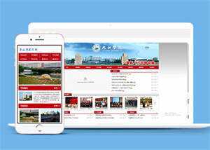 宽屏学院技术学校类网站前端模板 - 项目资源网