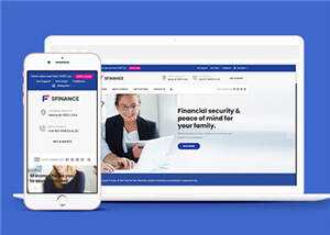 响应式理财产品公司HTML网页模板下载 - 项目资源网