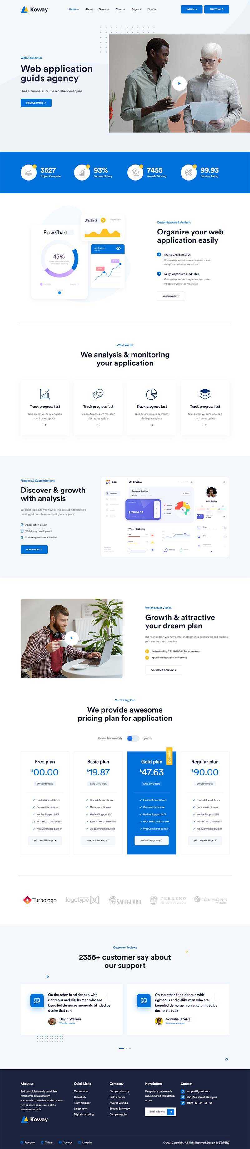 bootstrap多功能IT软件技术公司官网html模板 - 项目资源网