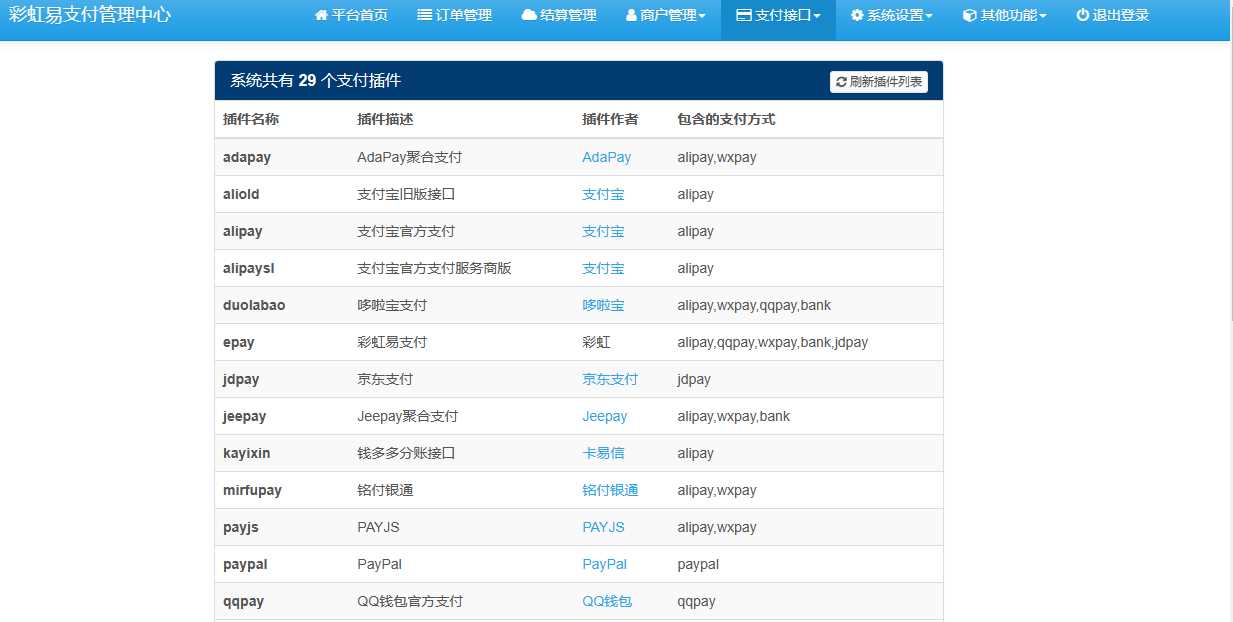 图片[3] - 彩虹易支付系统模板 - 项目资源网