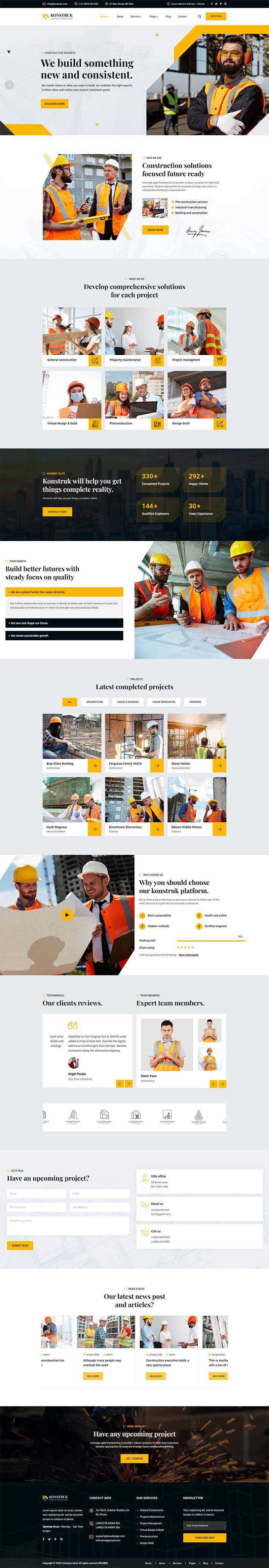 城市开发运营建筑公司网站html模板 - 项目资源网